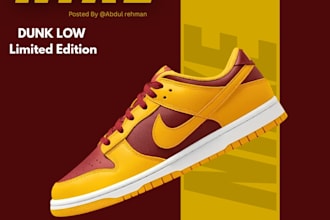 design for nike poster