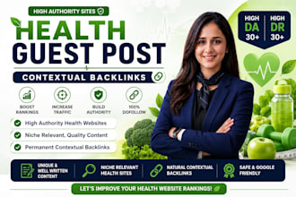 high da health guest post with authority health backlink on health pure blog