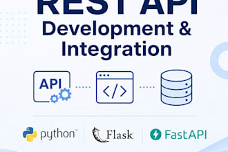 build fastapi, flask rest apis and backend services