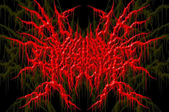 create custom slam deathcore metal logo art for your band