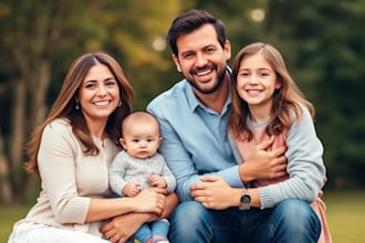 edit your family, couple and portrait photos