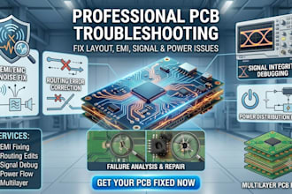 pcb layout fix emi noise routing errors signal issues and pcb failure repair