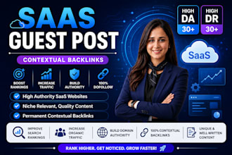 build high quality saas guest post backlinks on authority sites