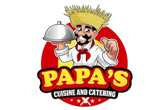 design catering restaurant food truck logo