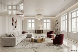 do professional virtual staging and renovation