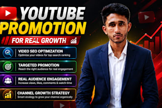 promote your youtube channel organically for real growth
