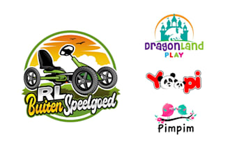 create baby shop, toy shop, kids shop, childcare, baby and kids logo