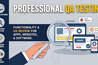 be your app, website, and software tester