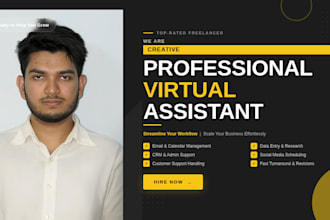 be your professional virtual assistant for business operations