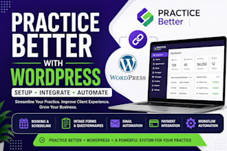 integrate practice better with your wordpress website