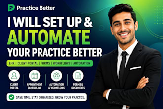 setup and automate your practice better account