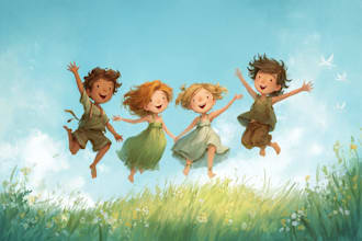 children book illustration and children book illustration