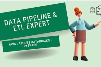 build data pipelines and etl workflows using AWS and azure