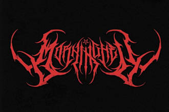 design a professional metal band logo