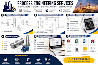 do process engineering related calculation and writing