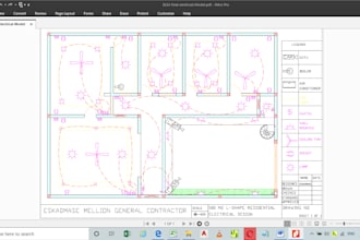 design professional autocad 2d layouts and 3d modeling
