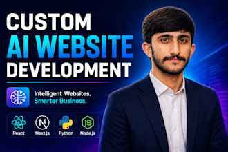 build an ai web app ai website and ai chatbot