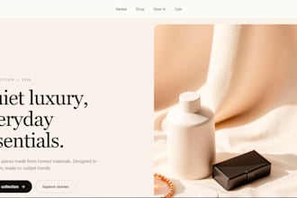 build premium react typescript ecommerce frontend template