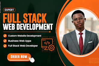 custom website development, business web apps, full stack