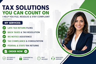 file late tax returns resolve irs issues and fix back taxes
