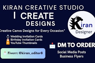 create professional canva designs for your business