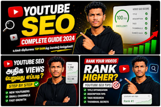 do youtube video SEO to increase ranking and organic views