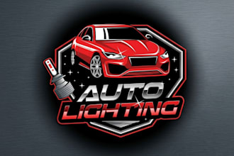 design a luxury car wash and auto detailing logo