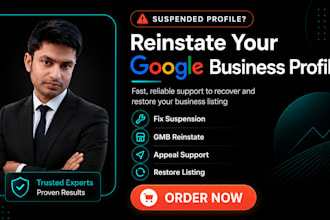 reinstate suspended google my business profile and gmb suspension