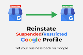 reinstate suspended google my business profile and gmb suspension