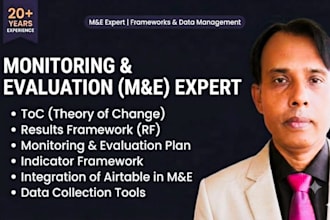 design monitoring and evaluation with airtable integration