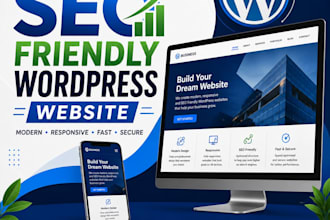design SEO friendly wordpress website