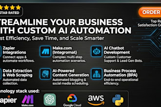streamline businesses and projects with ai automations