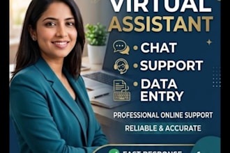 be your virtual assistant and chat support expert