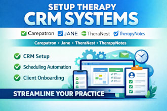 setup carepatron jane theranest therapynotes session health CRM