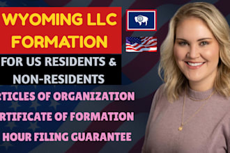 register your wyoming llc with ein operating agreement bank account in 24hrs
