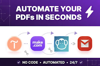 build dynamic CV pdf generation from tilda make com and pdfmonkey