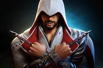do game ready characters for your videogame