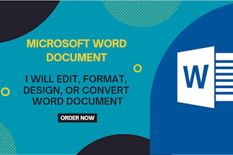 edit, format, design, or convert word document