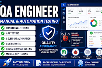 test your website or app with manual and automation services