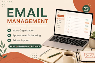 provide professional email and admin support