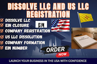 dissolve llc do company registration company dissolution, formation ein closure