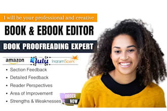 proofread and edit romance novel horror thriller self help fiction debut editor