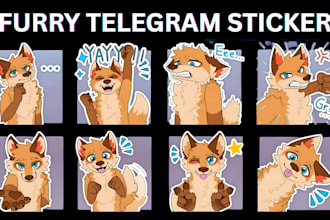 do furry telegram stickers discord animated nsfw furry sticker pack furry emotes