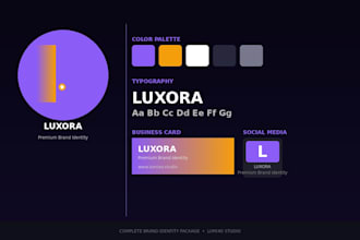 design a complete brand identity for your business
