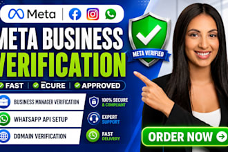 verify meta business manager, whatsapp API, domain verification, profile setup
