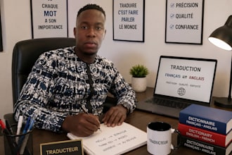 je vais traduire vos documents francais anglais