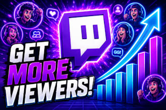 promote your twitch channel to real gamers and viewers