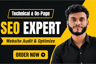 do technical onpage seo, website audit, fixation and google indexing for ranking