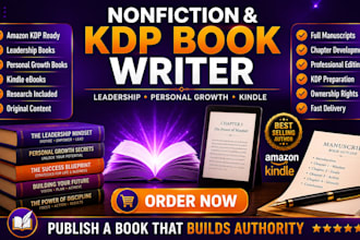 write leadership entrepreneurship self improvement nonfiction books kindle