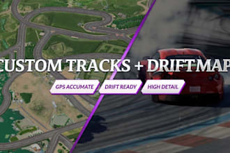 build custom assetto corsa tracks and high detail drift maps